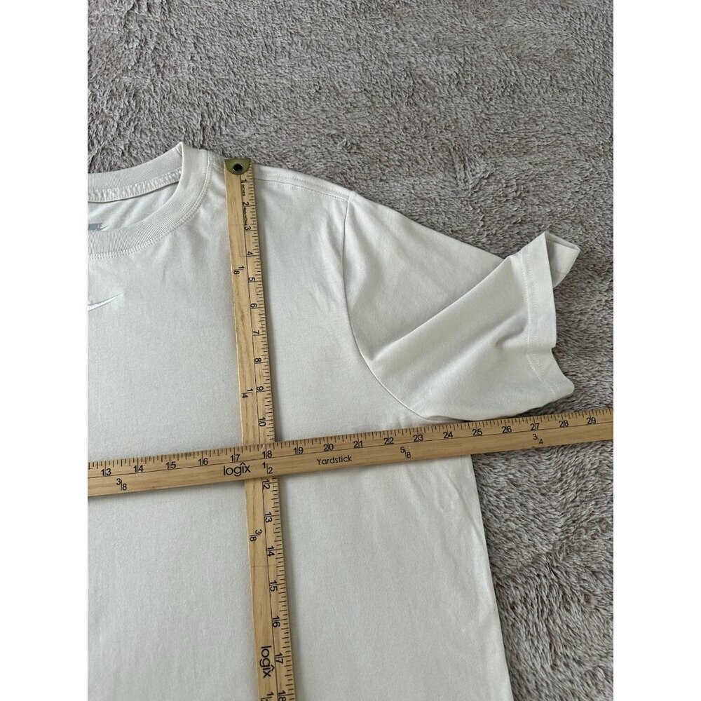 Nike Women's Sportswear Essential T-Shirt Light Orewood Brown / White Sz L NWOT - Picture 8 of 12